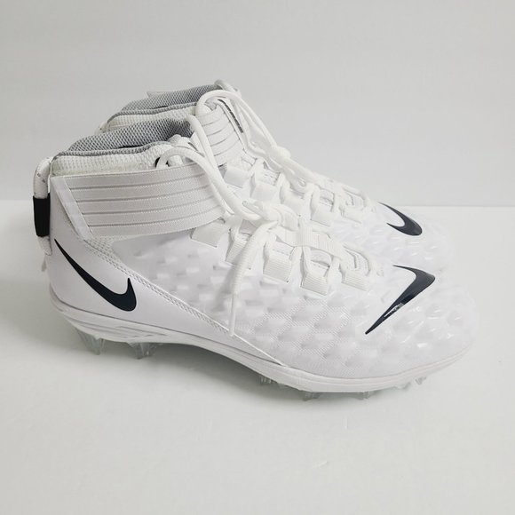 NEW Nike Force Savage Pro 2 Football Cleats AH4000-100 Size 9.5 White - Picture 3 of 7